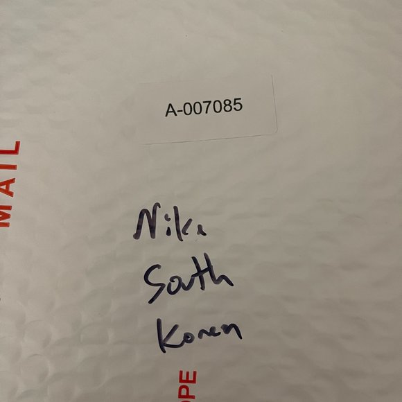 Vintage Nike Korea Soccer stitched Tiger KFA Zip Up Track Jacket Mens XL Blue - Picture 12 of 12